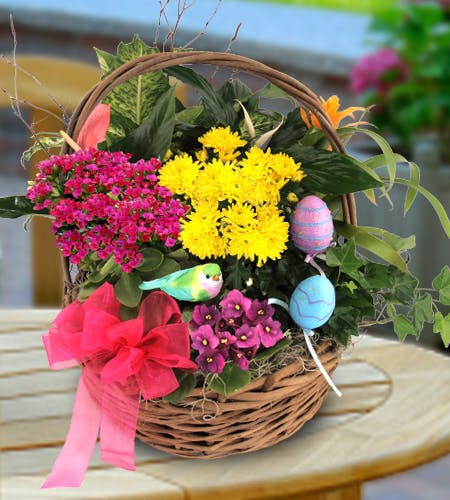 Blooming Garden Basket