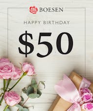 Birthday E-Gift Card - $50