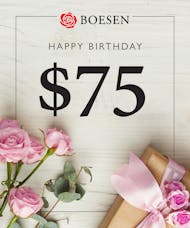Birthday E-Gift Card - $75