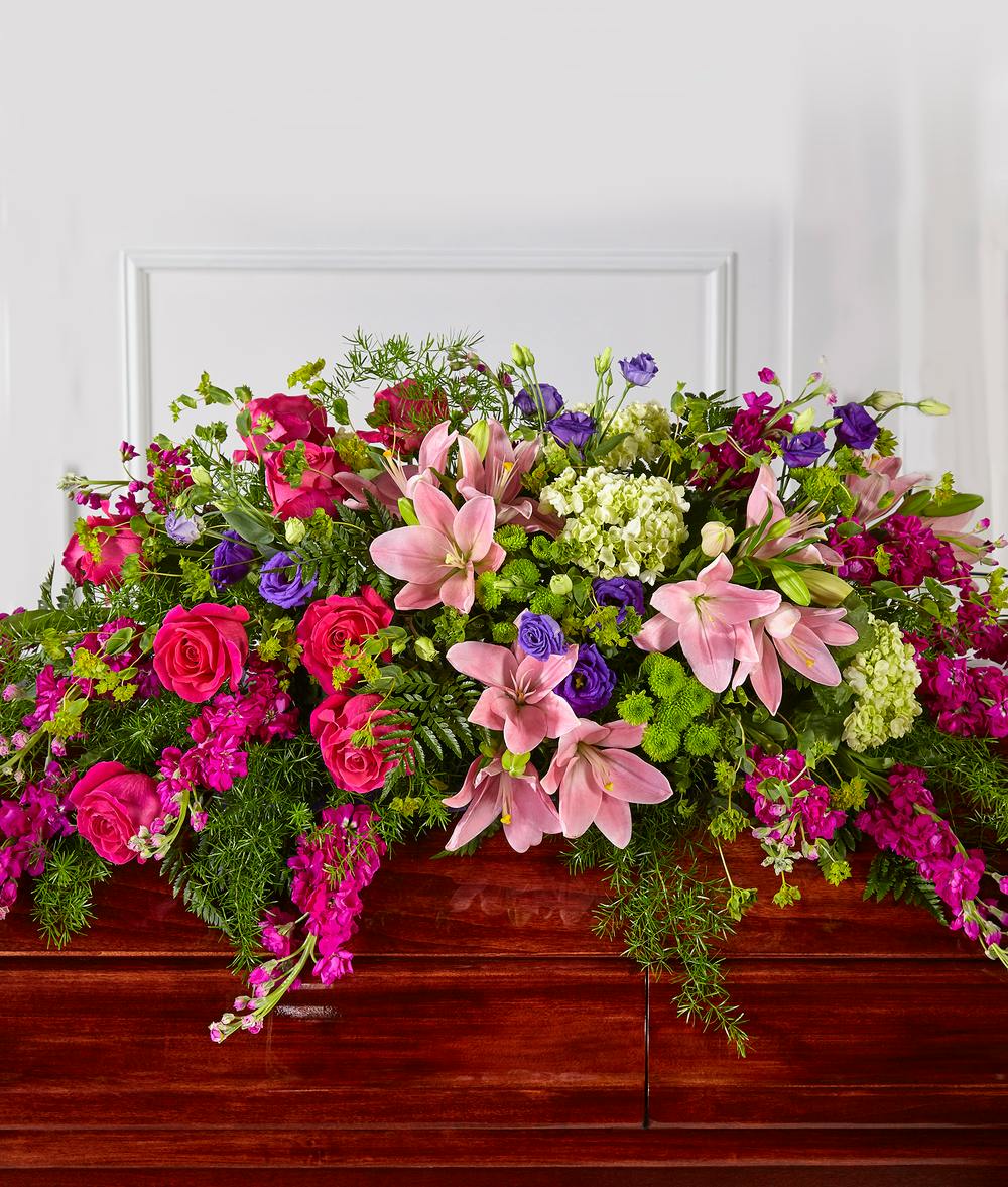 Radiant Tribute Casket Spray